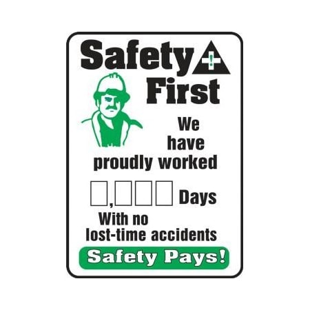 Safety Sign, MSR260PL